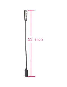 Lámpara de estudio LED JXRYWF 55.88 cm cuello de ganso 2