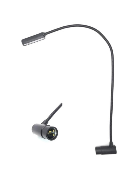Lámpara LED JXRYWF 55,88 cm cuello de ganso XLR 3PIN