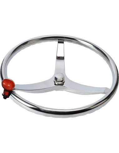 Perilla de Volante Vankcp 2 Pcs Madera ABS para Vehículos