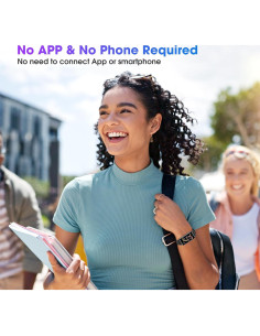 Reloj Pedométrico LIVIKEY Impermeable 50m 14 Días Batería 2