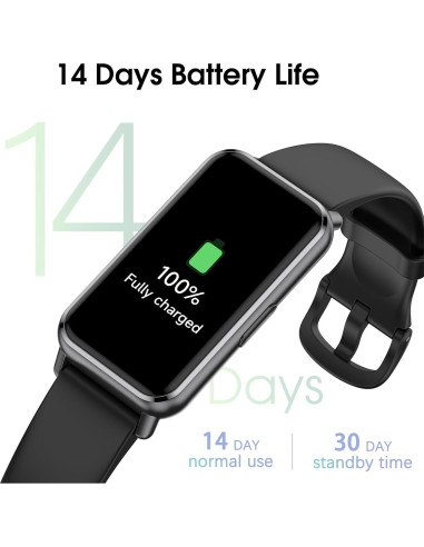 Reloj Pedométrico LIVIKEY Impermeable 50m 14 Días Batería