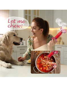 Juguete para Perros Apasiri Resistente Nylon y Caucho 20cm 2