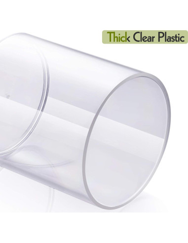 Dispensador de Algodón AOZITA 3 Paquete 10oz Transparente