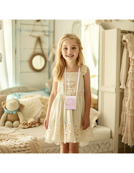 Bolsa de almacenamiento DGSYMLXGS para Bitzee Rosa