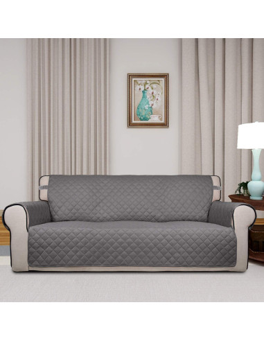 Funda de Sofá Reversible PureFit Gris Claro 1,24 kg