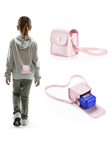 Bolsa de almacenamiento DGSYMLXGS para Bitzee Rosa