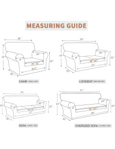 Easy-Going Funda de Silla Sofá Impermeable Gris Oscuro 2