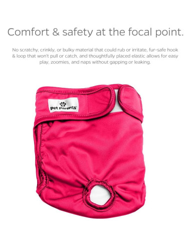 Paquete de 3 Pañales Lavables para Perros Pet Parents Grande