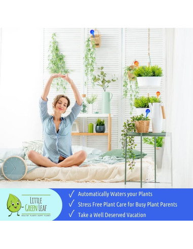 Esferas de Riego Automático LGL - 4 Piezas de Vidrio