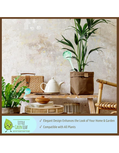 Esferas de Riego Automático LGL - 4 Piezas de Vidrio