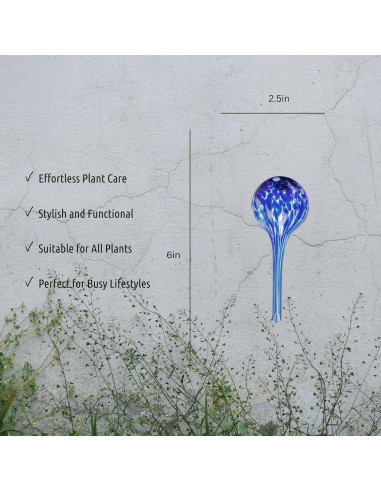 Esferas de Riego Automático LGL - 4 Piezas de Vidrio