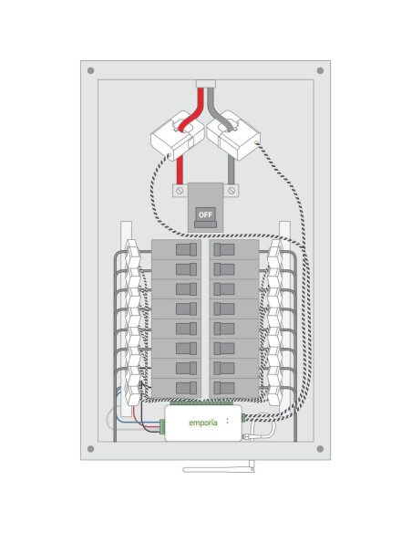 Monitor de Energía Emporia Gen 3 16 Sensores 50A
