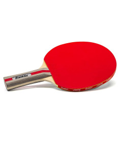 Paleta de Tenis de Mesa Franklin Sports - Rendimiento - Rojo/Gris