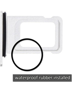 Bandeja SIM Reemplazo para iPhone 12 Ewparts - Blanca 2
