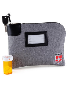 Bolsa de Viaje para Medicamentos Alta Seguridad 20x28 cm