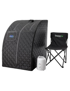 Sauna de vapor portátil Durasage DSS-M-09 800W con silla