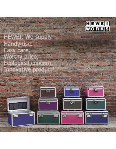 Caja de Medicamentos HEWEI WORKS Cerrable 36x18x21cm Azul