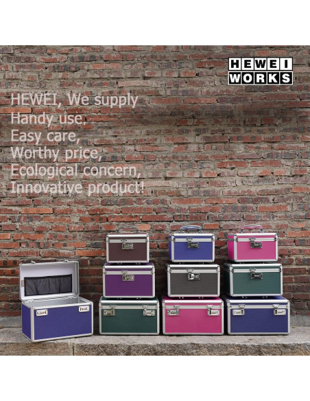 Caja de Medicamentos HEWEI WORKS Cerrable 36x18x21cm Azul