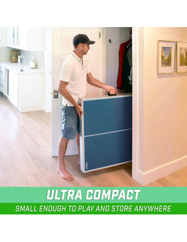 Mesa de Tenis de Mesa GoSports 1,83m x 0,91m Azul
