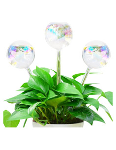 Esferas de Riego para Plantas Pynqdfu 3 Pcs 22 cm Vidrio