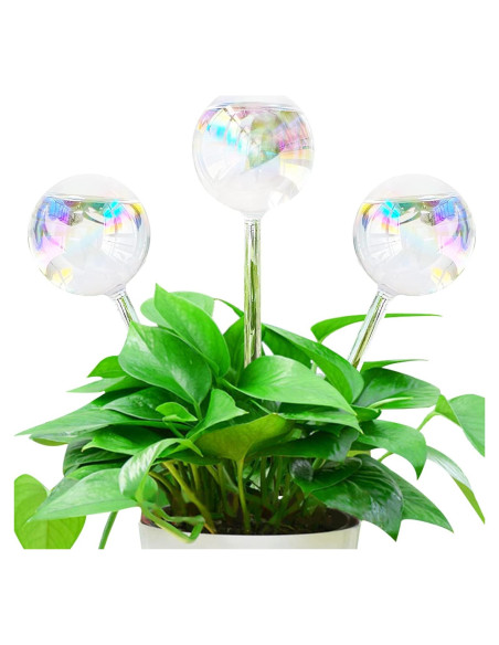 Esferas de Riego para Plantas Pynqdfu 3 Pcs 22 cm Vidrio