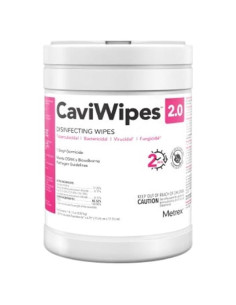 CaviWipes 2.0 Toallitas Desinfectantes Metrex 160 Piezas