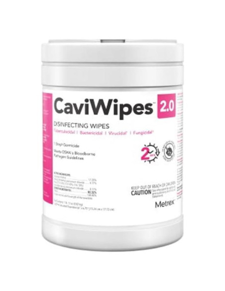 CaviWipes 2.0 Toallitas Desinfectantes Metrex 160 Piezas