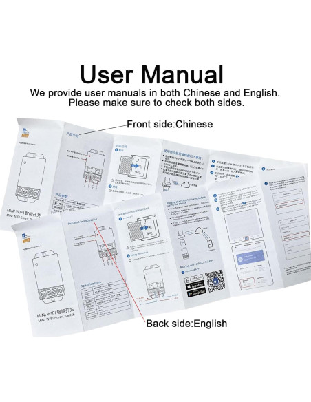 Interruptor Inteligente WiFi Otcboimo 30A Control Remoto