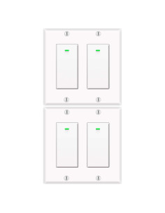 Interruptor de Luz Inteligente Bekca 4Pack Control Remoto