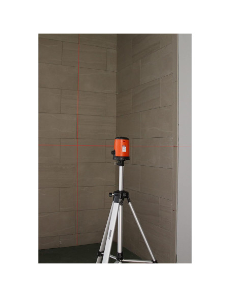 Nivel láser auto-nivelante Johnson 40-0921, 48 x 25 cm, Rojo