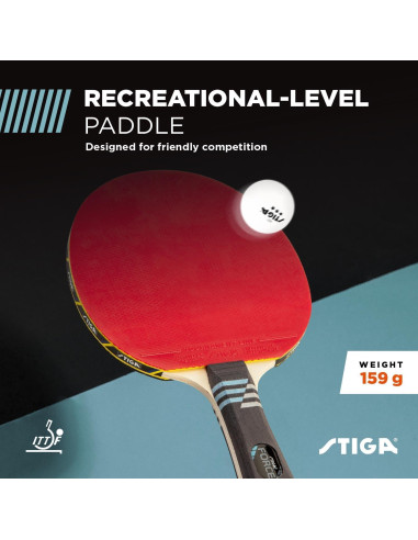 Paleta de Tenis de Mesa STIGA Force - 5 Capas - 2 mm