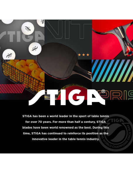 Paleta de Tenis de Mesa STIGA Force - 5 Capas - 2 mm