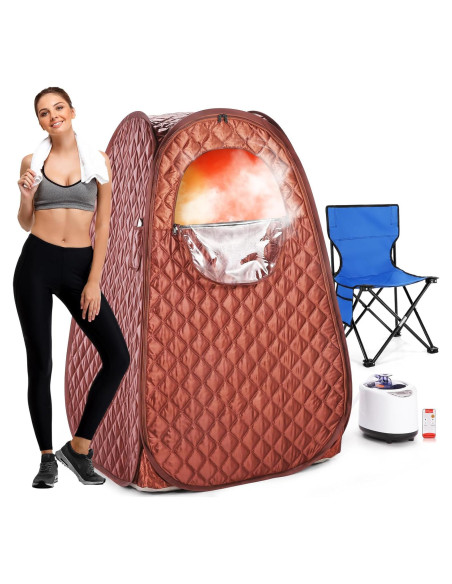 Sauna Portátil Yongkang 2.6L 1000W con Control Remoto