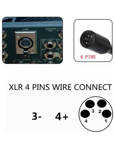 Lámpara LED Gooseneck JXRYWF 55.88cm para Estudio