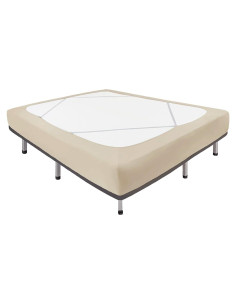Funda Box Spring Biscaynebay Full XL Camello Claro Ajustable