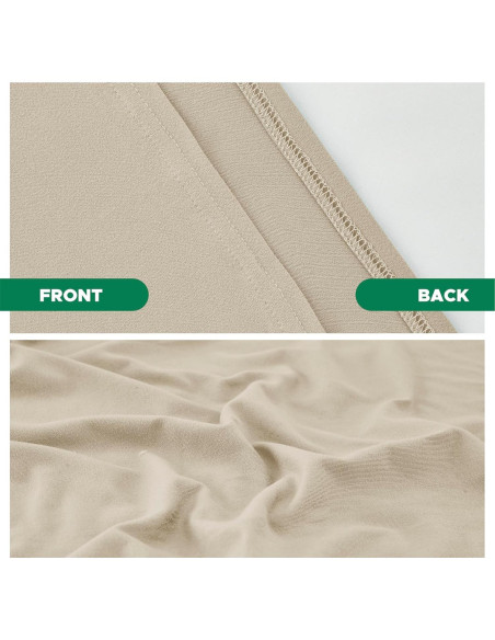 Funda Box Spring Biscaynebay Full XL Camello Claro Ajustable