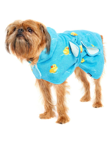 Bata de Baño para Perros Barkbox Pequeña Pato de Goma