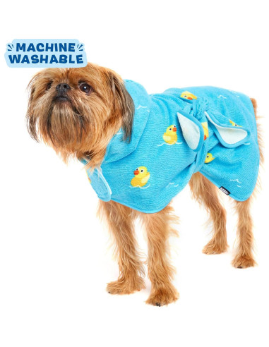 Bata de Baño para Perros Barkbox Pequeña Pato de Goma