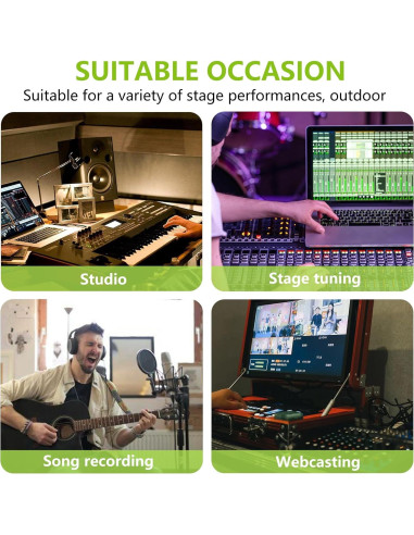 Consola de Mezcla de Audio 6 Canales Bluetooth +48V Phantom