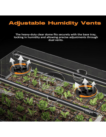 Bandeja de Inicio de Semillas Patigrow 120 Celdas Autorriego