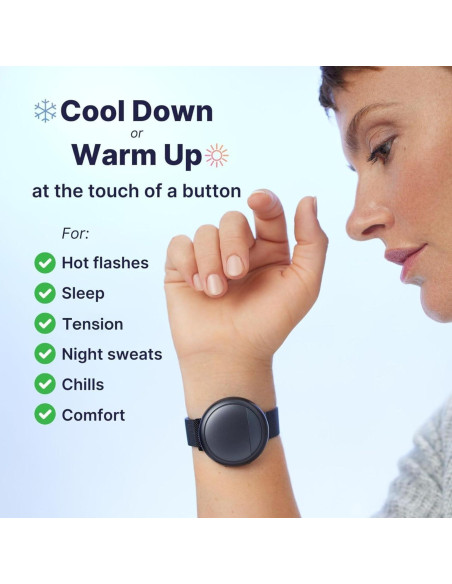 Embr Wave 2 Pulsera de Enfriamiento Recargable - Negro Embr Wave 2 Pulsera de Enfriamiento Recargable - Negro