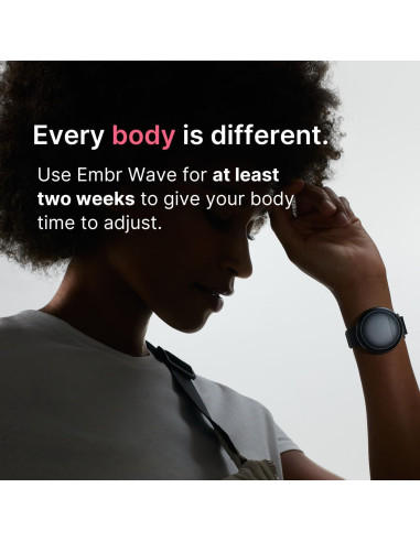 Embr Wave 2 Pulsera de Enfriamiento Recargable - Negro
