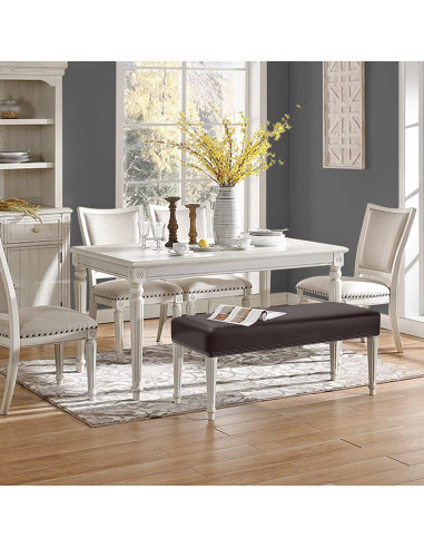 Cubierta de Banco YISUN Tapizada Cuero PU Impermeable