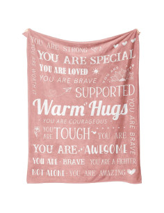 Manta de Recuperación EOBIBIFUN Rosa 152x127 cm Suave