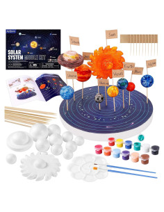 Kit Modelo Sistema Solar Ayfjovs con Bolas de Espuma