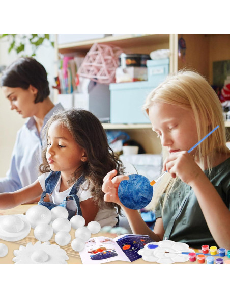 Kit Modelo Sistema Solar Ayfjovs con Bolas de Espuma