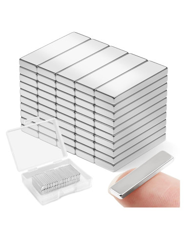 50 Imán de Neodimio FINDMAG 20x5x2mm para Manualidades