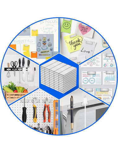 50 Imán de Neodimio FINDMAG 20x5x2mm para Manualidades