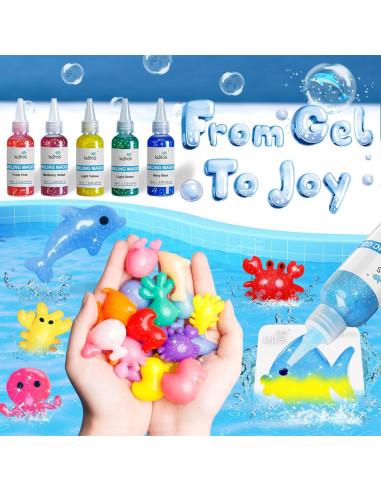 Kit de Juguete de Elfo de Agua Mágica Kiditos 20 Colores