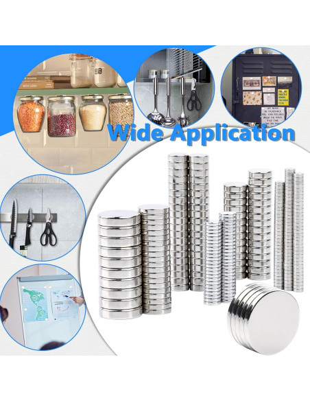 255 Piezas Imanes de Neodimio Keukenket para Manualidades